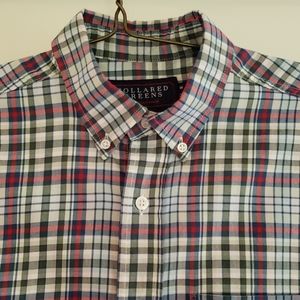 Plaid cotton shirt